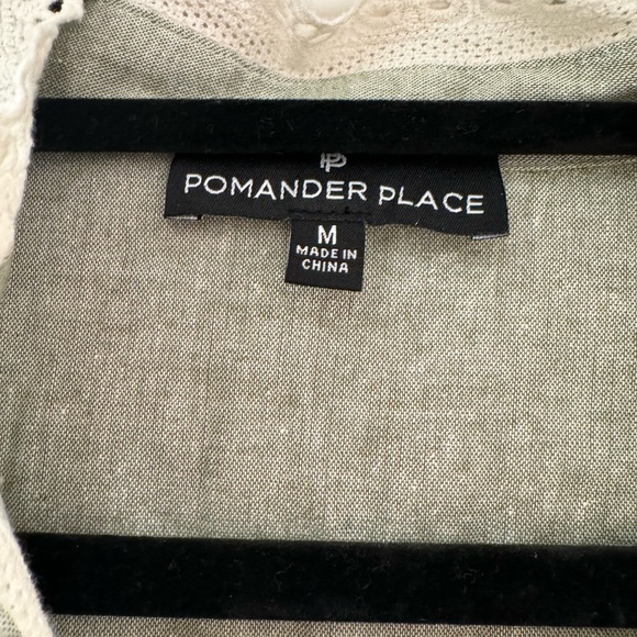 Pomander Place Laurel Green Jolene Dress M - Picture 5 of 5